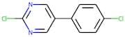 2-Chloro-5-(4-chlorophenyl)pyrimidine