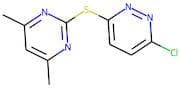 3-Chloro-6-[(4,6-dimethylpyrimidin-2-yl)thio]pyridazine