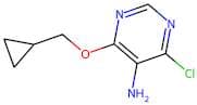 4-Chloro-6-(cyclopropylmethoxy)pyrimidin-5-amine