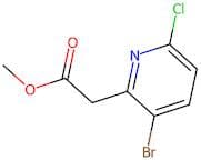 Methyl 2-(3-bromo-6-chloro-2-pyridyl)acetate