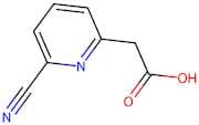 2-(6-Cyanopyridin-2-yl)acetic acid