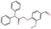 2-(4-Formyl-2-methoxyphenoxy)-N,N-diphenylacetamide