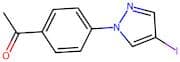 1-(4-(4-Iodo-1h-pyrazol-1-yl)phenyl)ethan-1-one