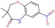 3,3-Dimethyl-7-nitro-2,3-dihydrobenzo[b][1,4]oxazepin-4(5h)-one
