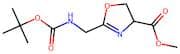 Methyl 2-(((tert-butoxycarbonyl)amino)methyl)-4,5-dihydrooxazole-4-carboxylate