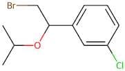 1-(2-Bromo-1-isopropoxyethyl)-3-chlorobenzene