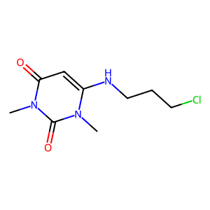 6-((3-Chloropropyl)amino)-1,3-dimethylpyrimidine-2,4(1H,3H)-dione