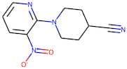 1-(3-Nitropyridin-2-yl)piperidine-4-carbonitrile