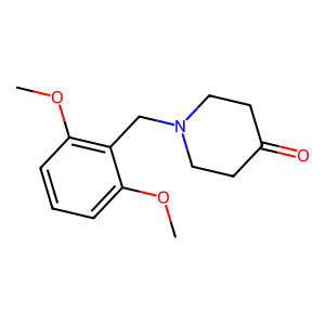 1-(2,6-Dimethoxybenzyl)piperidin-4-one