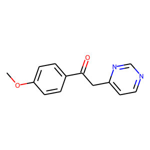 1-(4-Methoxyphenyl)-2-(pyrimidin-4-yl)ethan-1-one