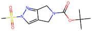 2-(Methylsulfonyl)-2,6-dihydropyrrolo[3,4-c]pyrazole-5(4H)-carboxylic acid tert-butyl ester