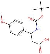 3-((tert-Butoxycarbonyl)amino)-3-(4-methoxyphenyl)propanoic acid