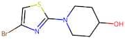 4-Bromo-2-(4-hydroxypiperidino)thiazole