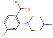4-Bromo-2-(4-methylpiperazin-1-yl)benzoic acid