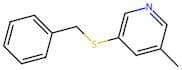 3-Methyl-5-[(phenylmethyl)thio]pyridine