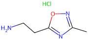 [2-(3-Methyl-1,2,4-oxadiazol-5-yl)ethyl]amine hydrochloride