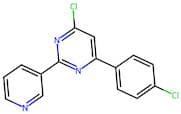 4-Chloro-6-(4-chlorophenyl)-2-(pyridin-3-yl)pyrimidine