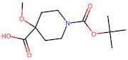 1-[(Tert-butoxy)carbonyl]-4-methoxypiperidine-4-carboxylic acid