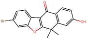 3-Bromo-8-hydroxy-6,6-dimethylnaphtho[2,3-b]benzofuran-11(6H)-one