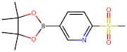 2-(Methylsulfonyl)-5-(4,4,5,5-tetramethyl-1,3,2-dioxaborolan-2-yl)pyridine