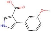 4-(3-Methoxyphenyl)-1h-pyrrole-3-carboxylic acid
