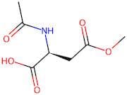 (S)-2-Acetamido-4-methoxy-4-oxobutanoic acid