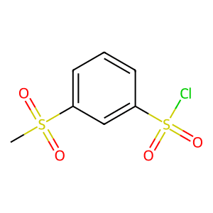 3-(Methylsulphonyl)benzenesulphonyl chloride