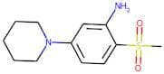 2-(Methylsulphonyl)-5-piperidin-1-ylaniline