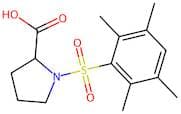 1-(2,3,5,6-Tetramethylphenyl)sulfonylpyrrolidine-2-carboxylic acid