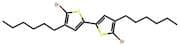 5,5'-Dibromo-4,4'-dihexyl-2,2'-bithiophene