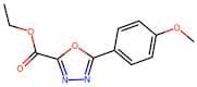 Ethyl 5-(4-methoxyphenyl)-1,3,4-oxadiazole-2-carboxylate