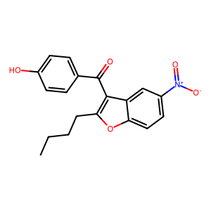 (2-Butyl-5-nitrobenzofuran-3-yl)(4-hydroxyphenyl)methanone