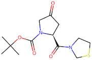 (S)-tert-Butyl 4-oxo-2-(thiazolidine-3-carbonyl)pyrrolidine-1-carboxylate