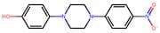 4-(4-(4-Nitrophenyl)piperazin-1-yl)phenol