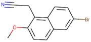 (6-Bromo-2-methoxynaphth-1-yl)acetonitrile