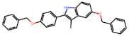 5-(Benzyloxy)-2-(4-(benzyloxy)phenyl)-3-methyl-1H-indole