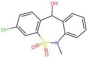 3-Chloro-6,11-dihydro-5,5-dioxo-11-hydroxy-6-methyldibenzo[c,f][1,2]thiazepine