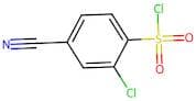 2-Chloro-4-cyanobenzenesulphonyl chloride