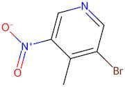 3-Bromo-4-methyl-5-nitropyridine