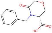 (3R)-4-Benzyl-5-oxomorpholine-3-carboxylic acid