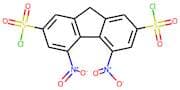 4,5-Dinitro-9H-fluorene-2,7-disulphonyl chloride