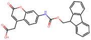 2-(7-((((9H-Fluoren-9-yl)methoxy)carbonyl)amino)-2-oxo-2H-chromen-4-yl)acetic acid