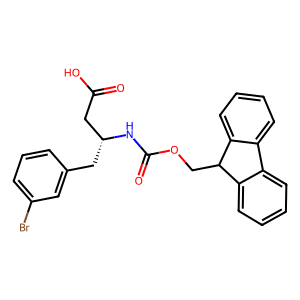 (R)-3-((((9H-Fluoren-9-yl)methoxy)carbonyl)amino)-4-(3-bromophenyl)butanoic acid