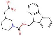 2-(1-(((9H-Fluoren-9-yl)methoxy)carbonyl)piperidin-3-yl)acetic acid