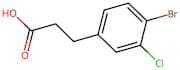 3-(4-Bromo-3-chlorophenyl)propanoic acid