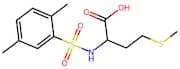 2-(2,5-Dimethylbenzenesulfonamido)-4-(methylsulfanyl)butanoic acid