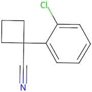 1-(2-Chlorophenyl)cyclobutanecarbonitrile