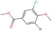 Methyl 3-bromo-5-chloro-4-methoxybenzoate