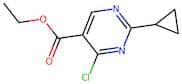 Ethyl 4-chloro-2-cyclopropylpyrimidine-5-carboxylate