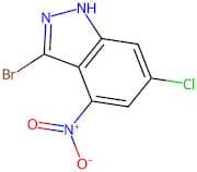 3-Bromo-6-chloro-4-nitro-1H-indazole